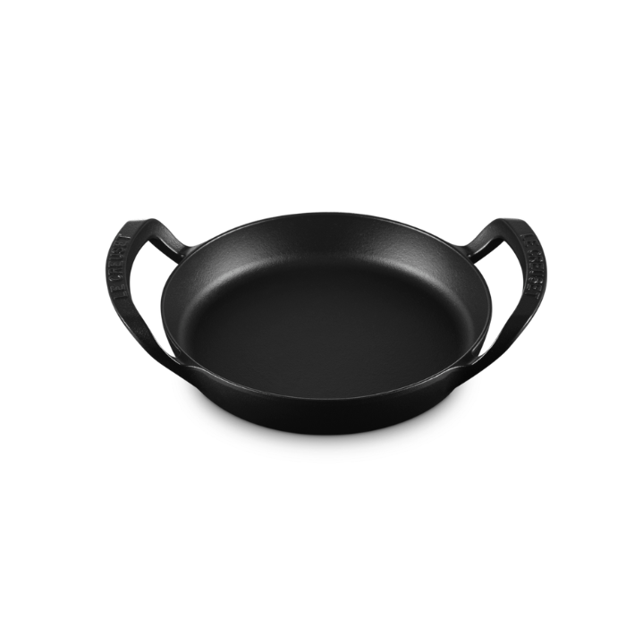 LE CREUSET - BBQ Outdoor Collection - Skillet Outdoor rond 25cm matzwart