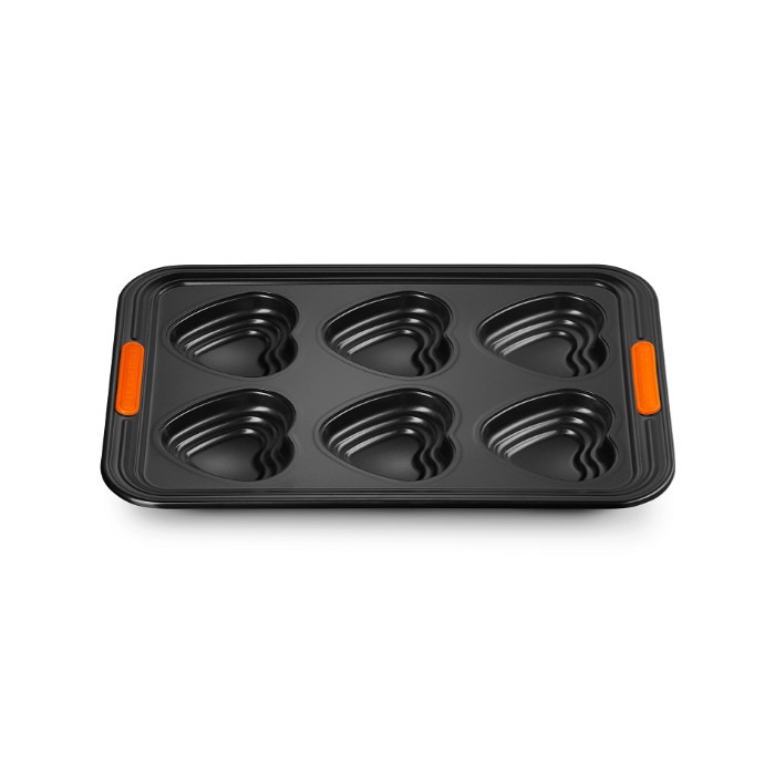 LE CREUSET - L' Amour - Bakvorm hart 6 stuks
