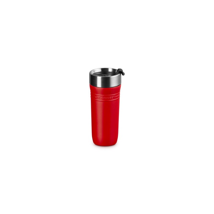 LE CREUSET - On The Go - Thermosbeker Kersenrood 0,35l