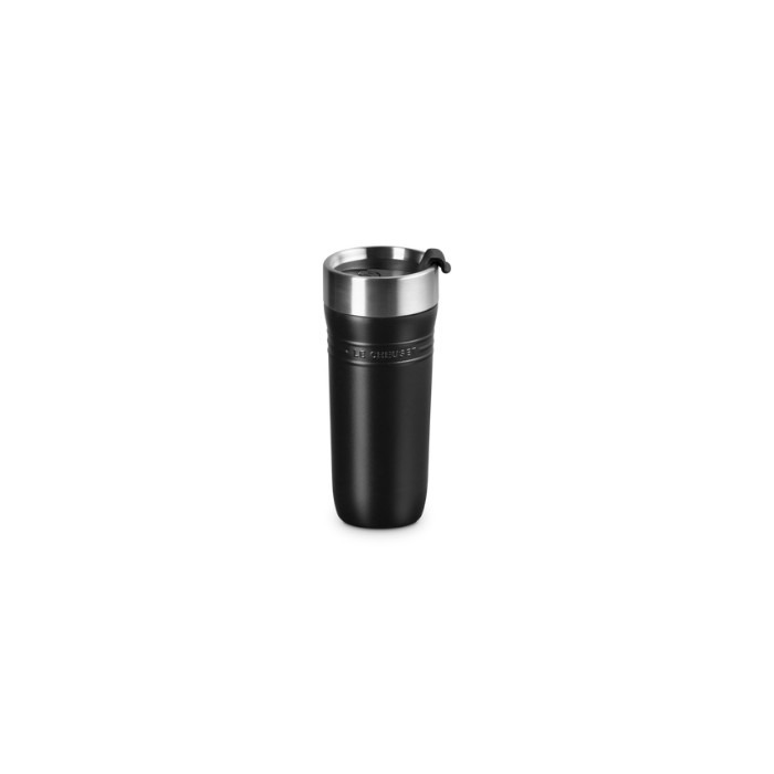 LE CREUSET - On The Go - Thermosbeker Mat Zwart 0,35l