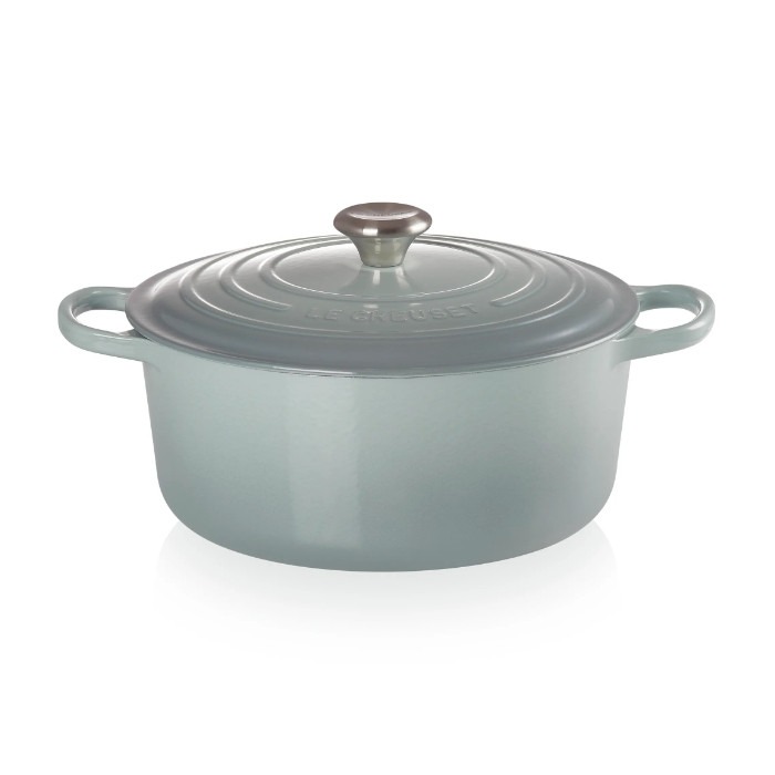LE CREUSET - Signature - Braadpan rond 28cm 6,70l Sea Salt