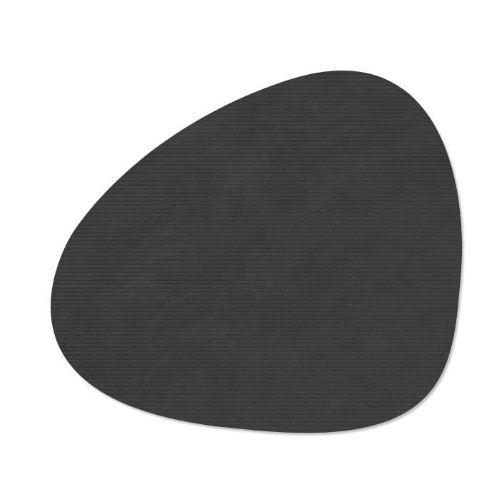 LIND DNA - Dinner Mat Curve - Placemat 37x44cm Corduroy Nougat