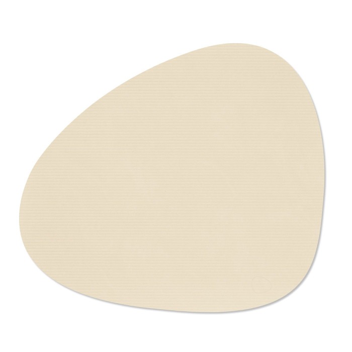 LIND DNA - Dinner Mat Curve - Placemat 37x44cm Corduroy Vanilla