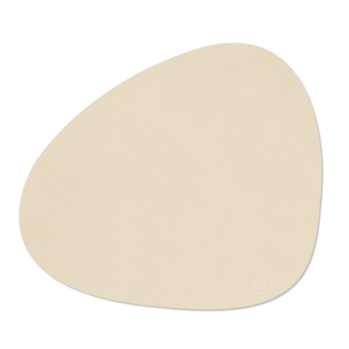 LIND DNA - Dinner Mat Curve - Placemat 37x44cm Nupo Vanilla