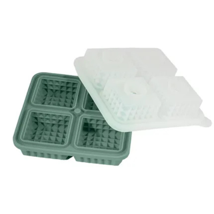 POINT-VIRGULE - IJsvorm Spike kubus Forest Green 14x6cm