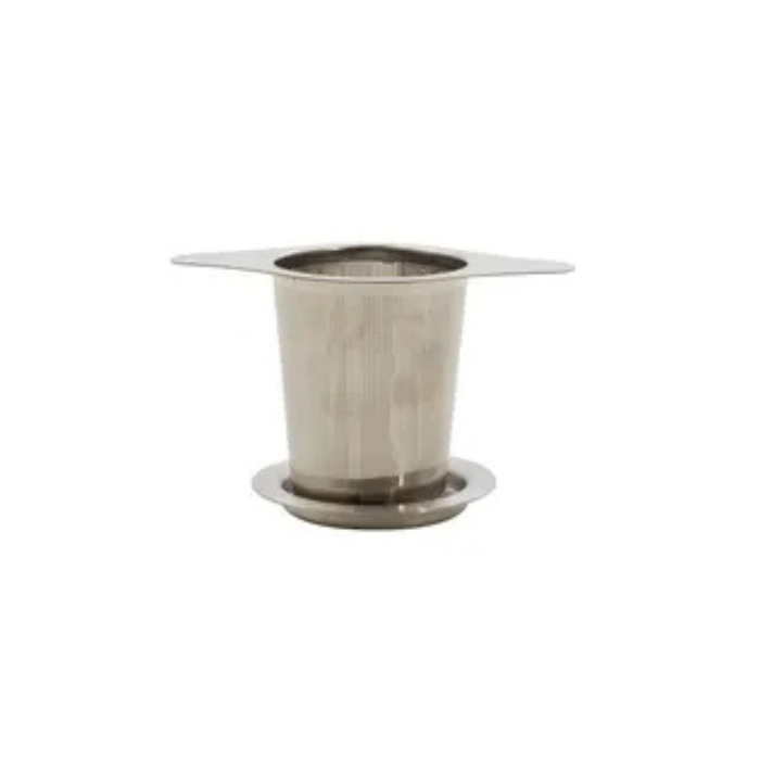 POINT-VIRGULE - Koffie & Thee - Theefilter met lekschaaltje RVS