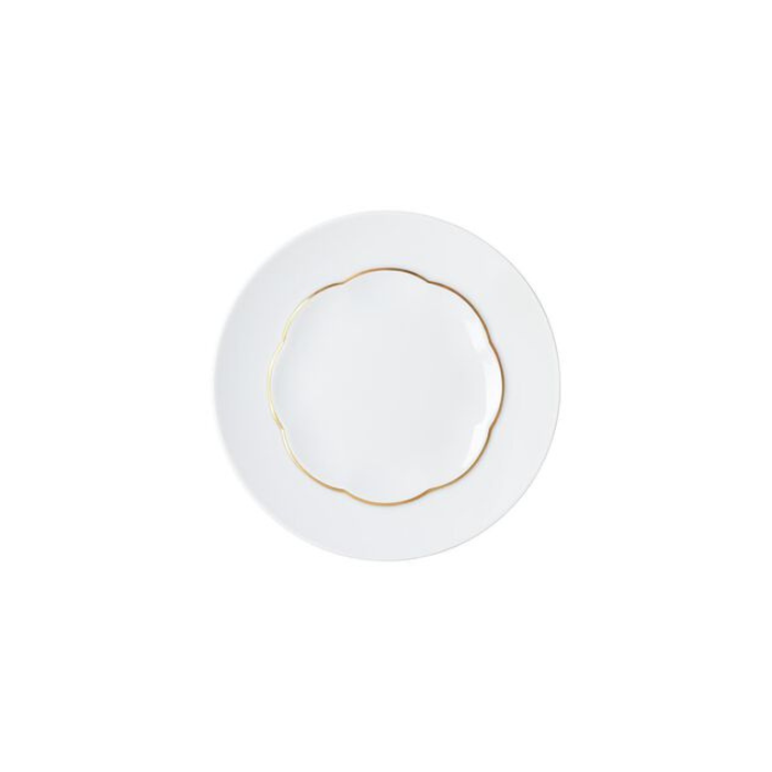 ROSENTHAL - Sonetto Oro - Gebakbordje 17cm positief