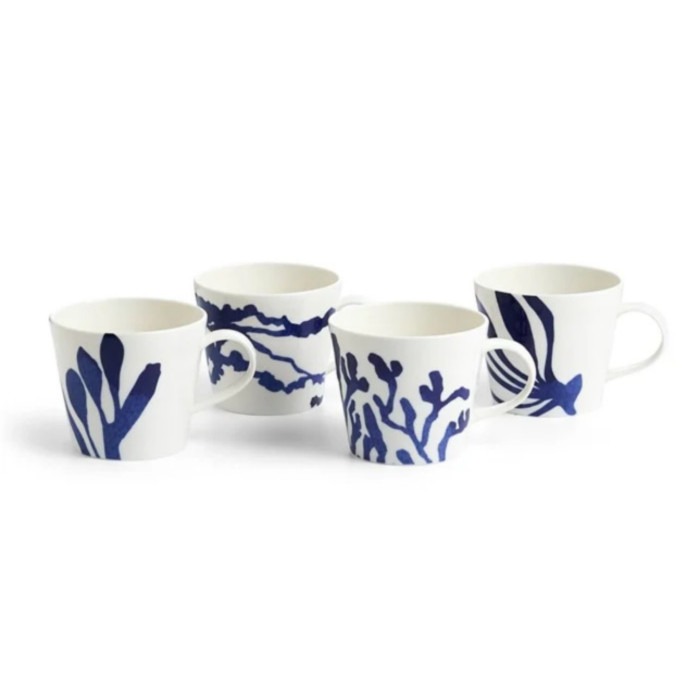 ROYAL DOULTON - Pacific Blue - Beker 0,40l set/4 (mix)