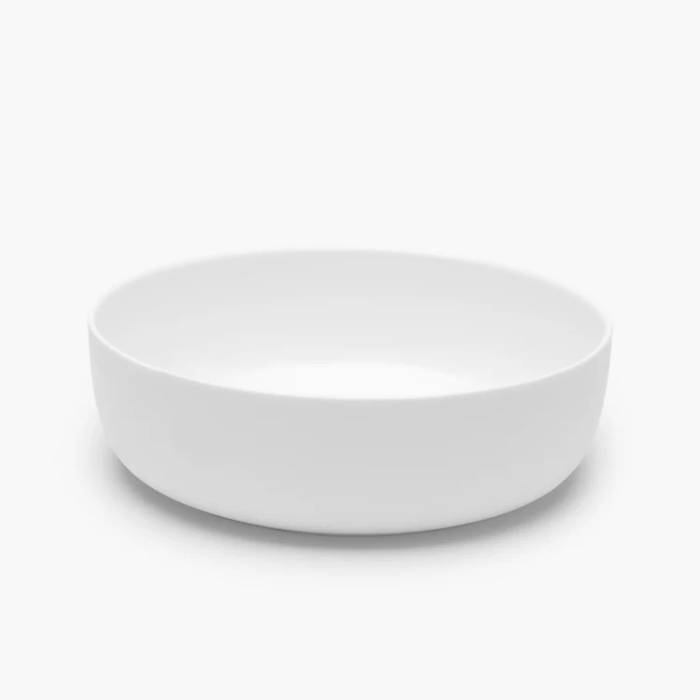 SERAX - Base - Bowl laag XL 24cm h6cm 1,90l mat wit