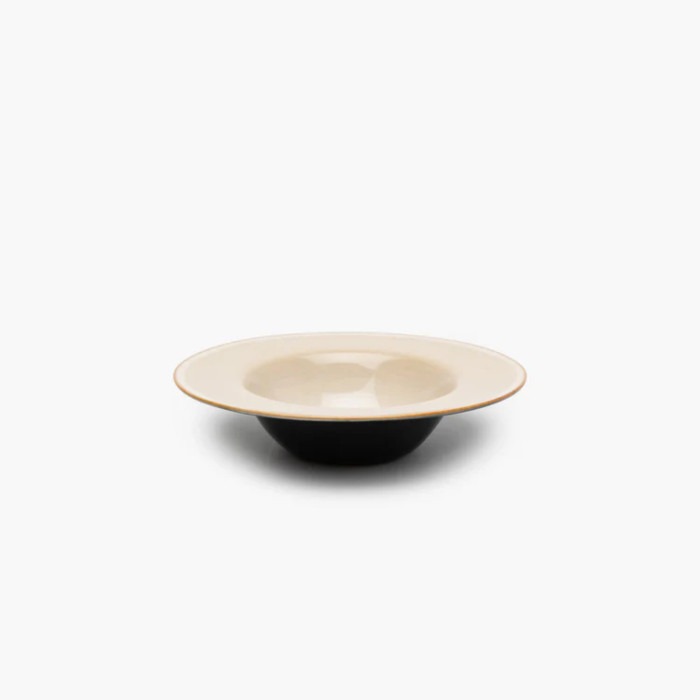 SERAX - Terres de Reves - Diep bord m. rand 21cm Dark Blue/Misty Grey