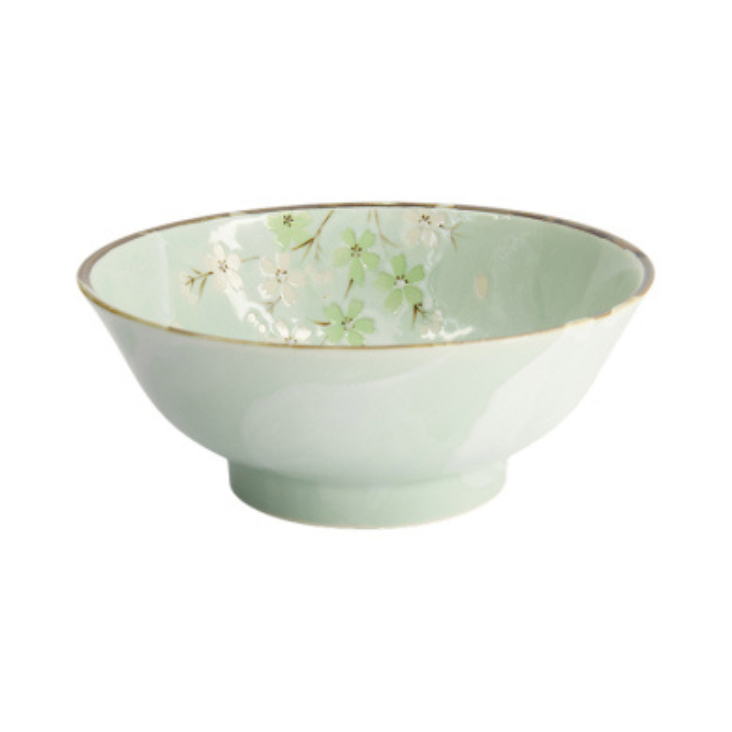 TOKYO - Green Cosmos - Ramen Bowl 21,5cm 1,30l