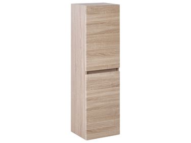 Armoire murale de salle de bains URUCU 35 cm Marron clair