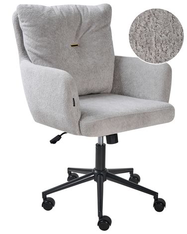 Bureaustoel ALPINE Nepbont Grijs