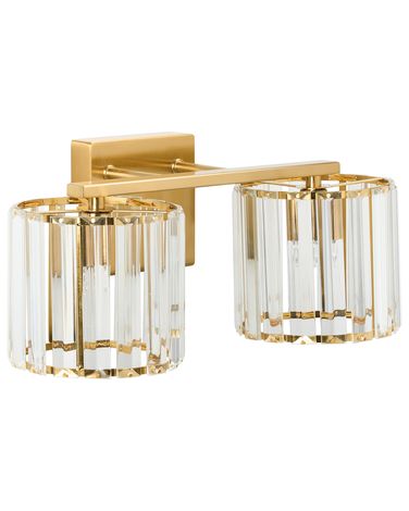 Lampe murale LOURIDO Métal Doré