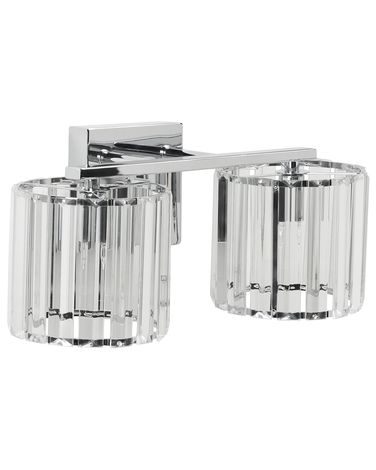 Lampe murale LOURIDO Métal Argenté