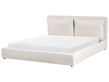 Waterbed Fabric BAJONNA 180 x 200 cm (EU Super King) Light Beige
