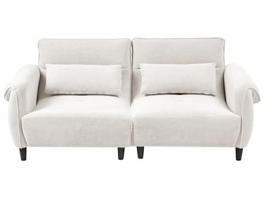 Sofa 3 Seater WETLAN Fabric Off-White