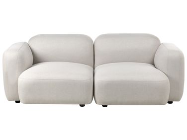 Sofa 3 Seater AFOSS Fabric Light Beige