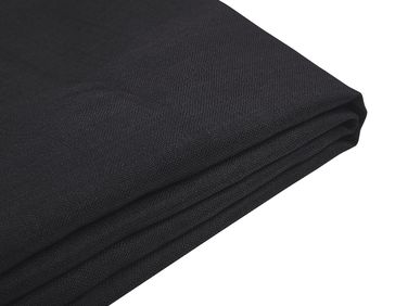 Bed Frame Cover FITOU 120 x 200 cm Black