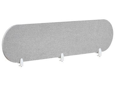 Bureauscheidingswand SPARKY 180 x 40 cm Lichtgrijs