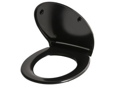Abattant WC PAPURI Fermeture douce Duroplast Noir