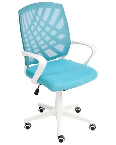 Chaise de bureau BONNY Bleu