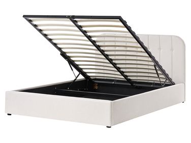 Ottoman Bed Fabric CHALLANS 160 x 200 cm (EU King Size) Off-White