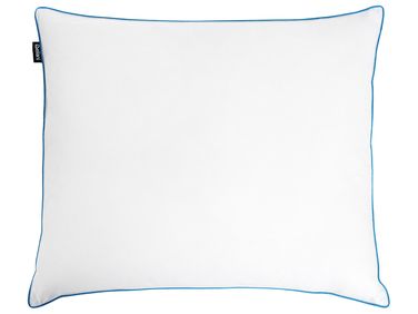 Bed Pillow ANETO High Duck Feathers and Down 50 x 60 cm White