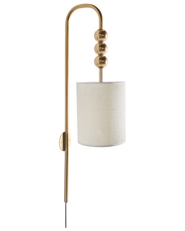Lampe murale LOKY Métal Laiton