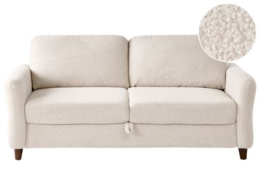 Canapé 3 places MARE Bouclé Beige