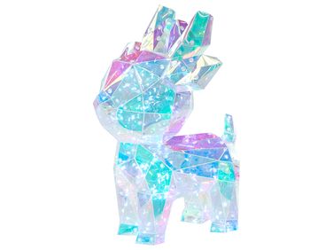 Décoration LED PIENI Renne 35 cm Multicolore