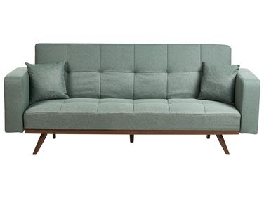 Sofa Bed 3 Seater HJULBY Green