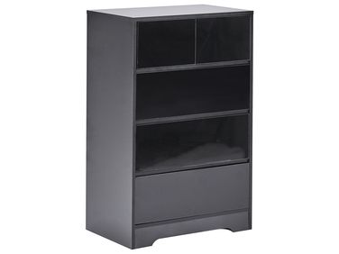 5 Drawer Chest ALBERTA Black