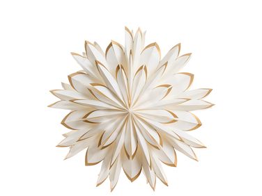 Décoration de Noël SVEDAN Étoile 60 cm Blanc cassé