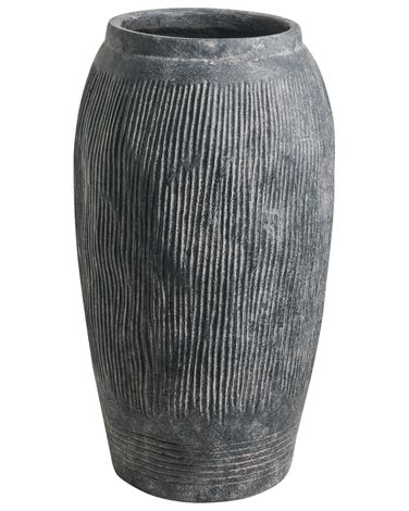 Bloemenvaas ARGINO 50 cm Grijs