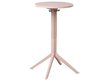 Garden Bar Table LEGRENA 60 cm 60 cm Beige
