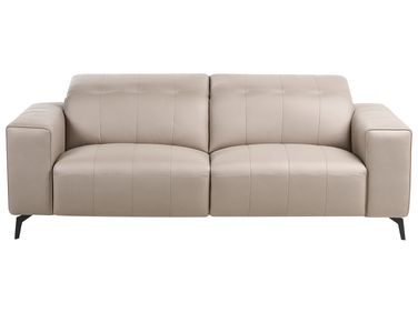 Sofa 3 Seater OMMEL Fabric Taupe