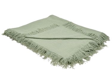 Couvre-lits YERBENT Coton 200 x 220 cm Vert