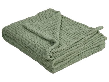 Sprei CHAGYL Katoen 220 x 240 cm Groen