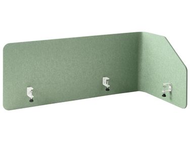Bureauscheidingswand FOLDY 120 x 50 cm Lichtgroen
