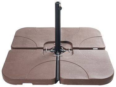 Socle de parasol CARIA Taupe Carré 9 kg