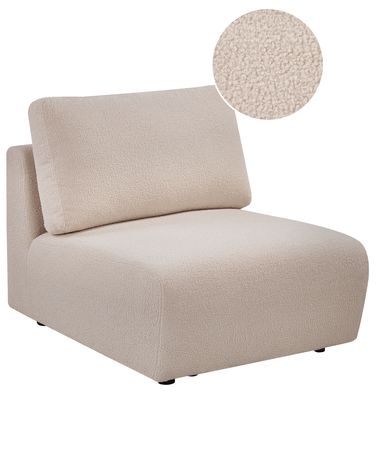 1-Seat Section KIVVIK Boucle Beige