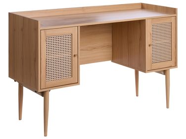 Bureau RATANA Lichtbruin 130 cm 50 cm