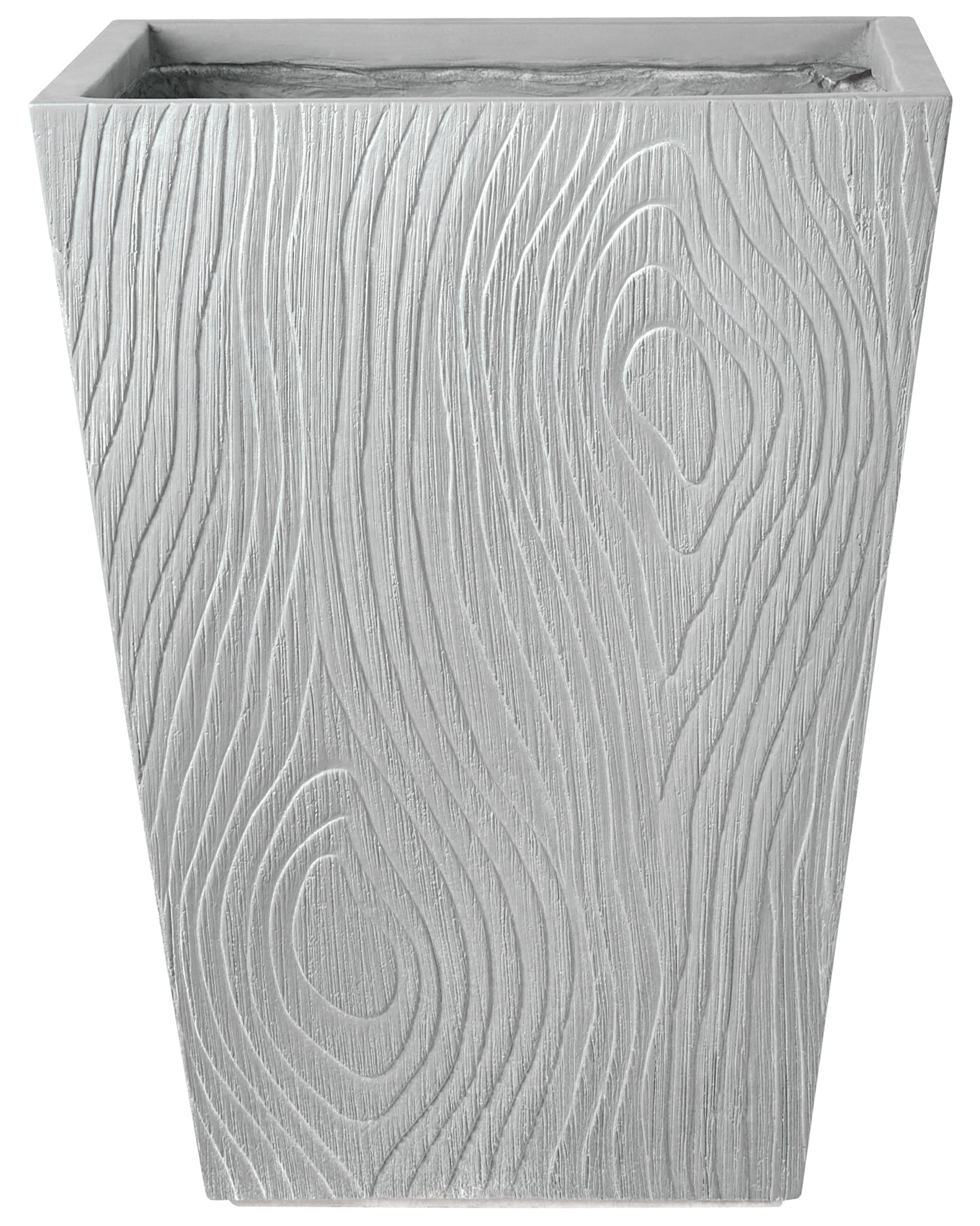 Bloempot BAIHE 42 cm Grijs