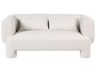 Sofa 3 Seater HOGBO Fabric White