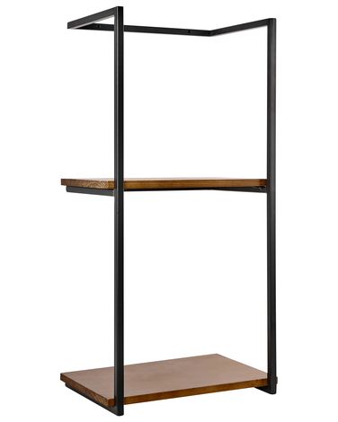 Wandplank LOLOG Metaal Zwart