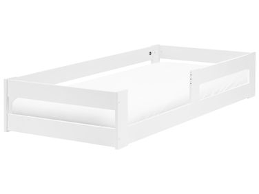 Kinderbed Dennenhout PRIMELLES 90 x 200 cm Wit