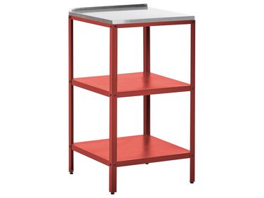 Tuin keukeneiland VILAMA Metaal Rood