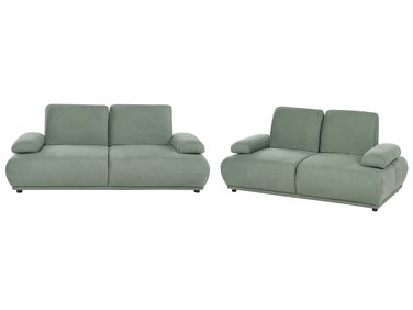 Ensemble de salon 5 places NACKA Vert clair