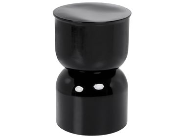 Side Table LETTA Metal Black